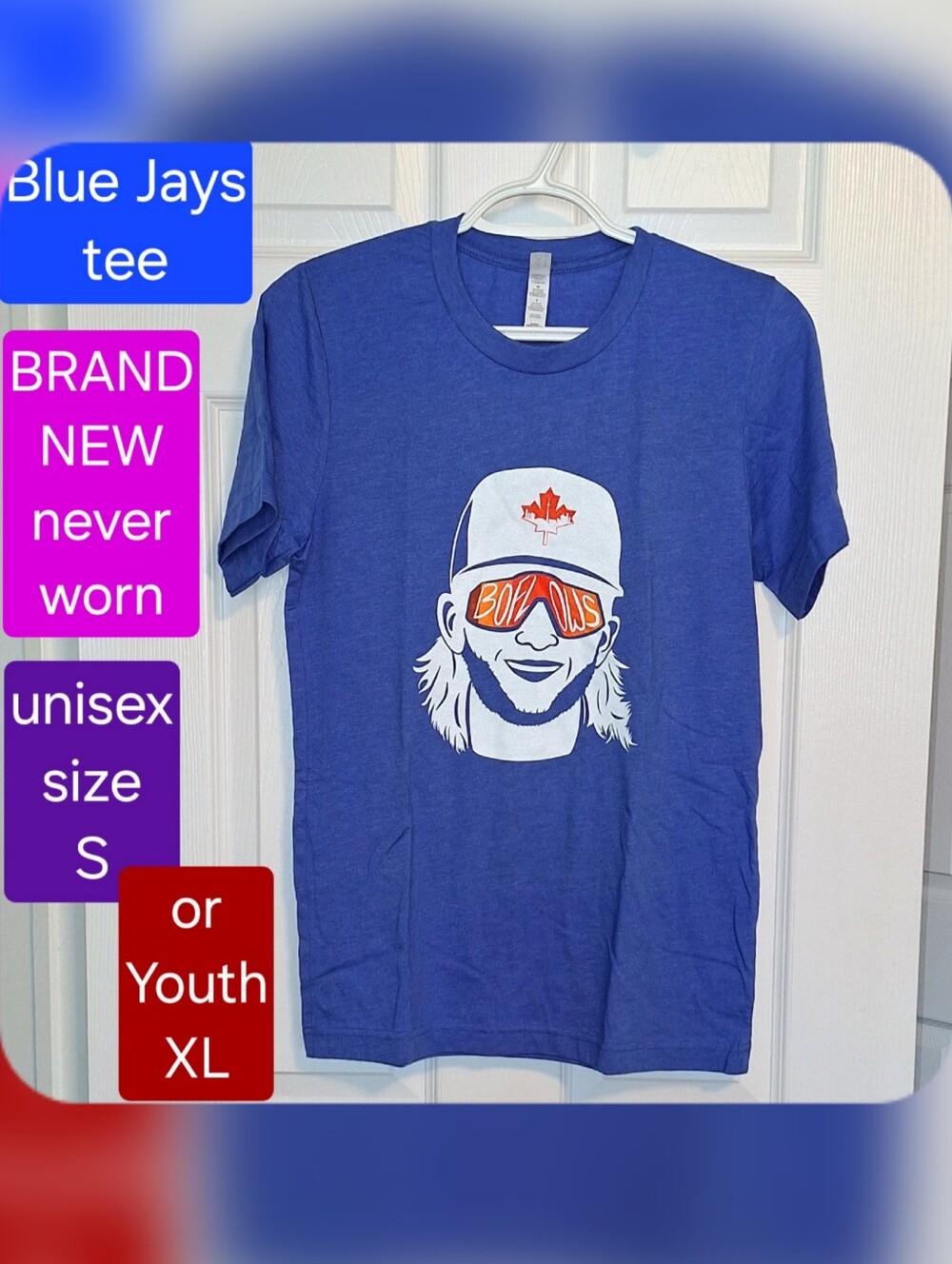 Blue Jays T-shirt - "Bo Flows" Bo Bichette Toronto Baseball